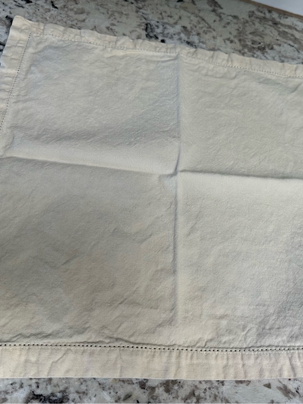 Neutral Linen Napkins with Mustard Woven Placemats set of 4 each - Picture 7 of 8